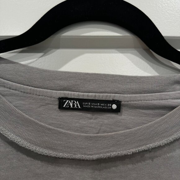 Grey Zara T-Shirt - Picture 2 of 2